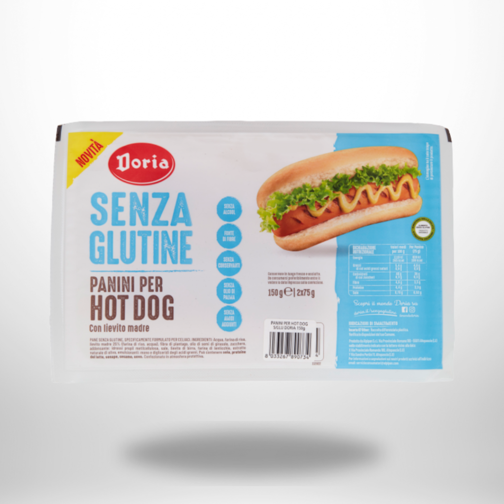 Doria glutenfreie Hotdog Buns